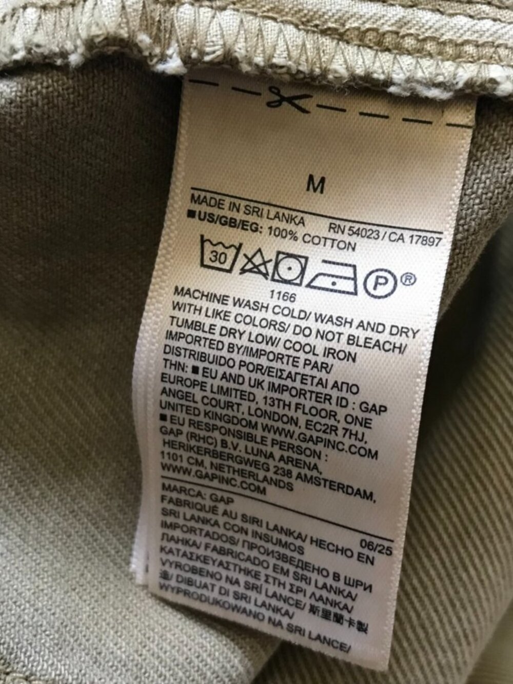NWT GAP EZ Waist Pull On Barrel Leg Khaki Chino Pants Womens Medium Hayes Brown - Picture 8 of 14